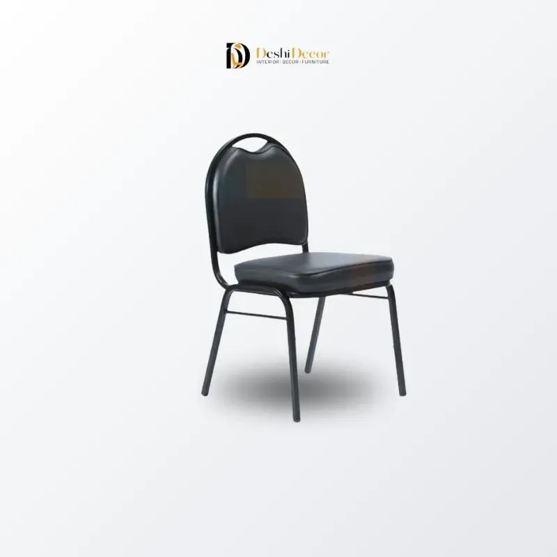 MS Frame Rexine Visitor Chair